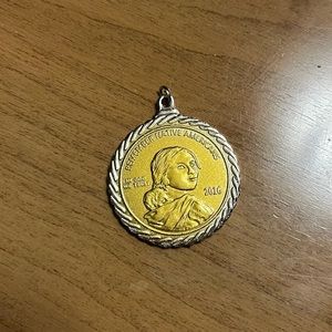 2016 Native American Coin Pendant